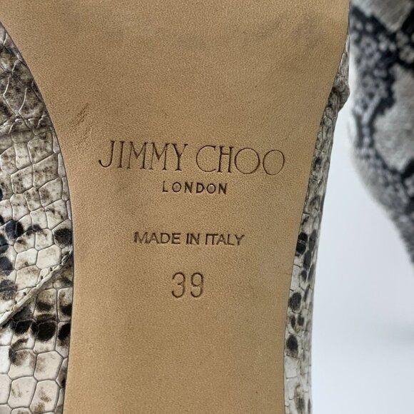 NEW Jimmy Choo Snake Ankle Boot Size 39 - Picture 10 of 10